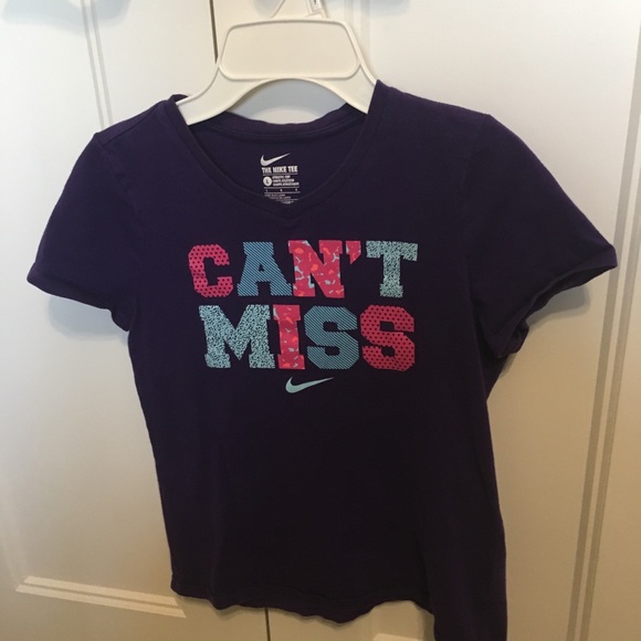 Nike Other - Nike girls size large purple T-shirt